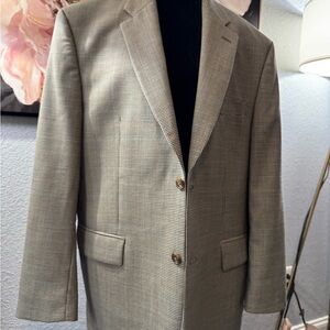 Ralph Lauren Beige Checkered Blazer